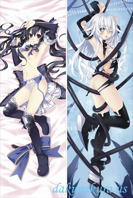 Hyperdimension Neptunia - Black Heart + Noire Anime Dakimakura Love Body PillowCases